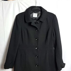 OLD NAVY.. black pea coat jacket..